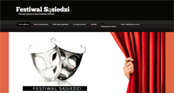 Desktop Screenshot of festiwal-sasiedzi.pl
